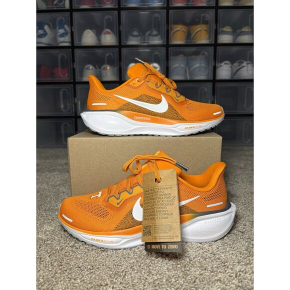 Nike Pegasus 41 Tennessee Volunteers Running Shoes Orange FZ5144-800 Men's 8 - Picture 1 of 6